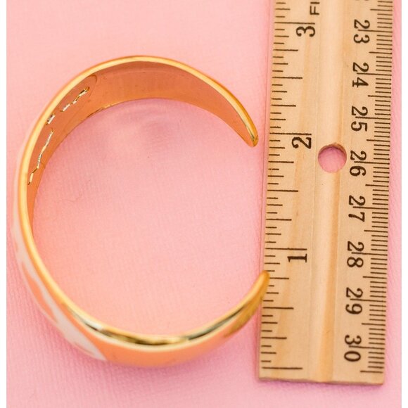 Vintage Gold Tone Cloud Cuff Bracelet | 7 inch | Avon | H17 - Picture 3 of 3